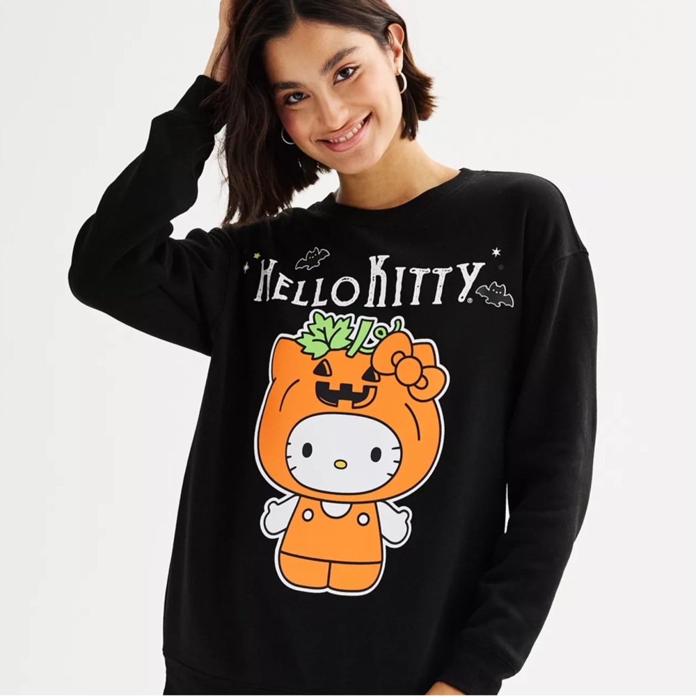 Hello kitty Halloween sweatshirt new without tags
